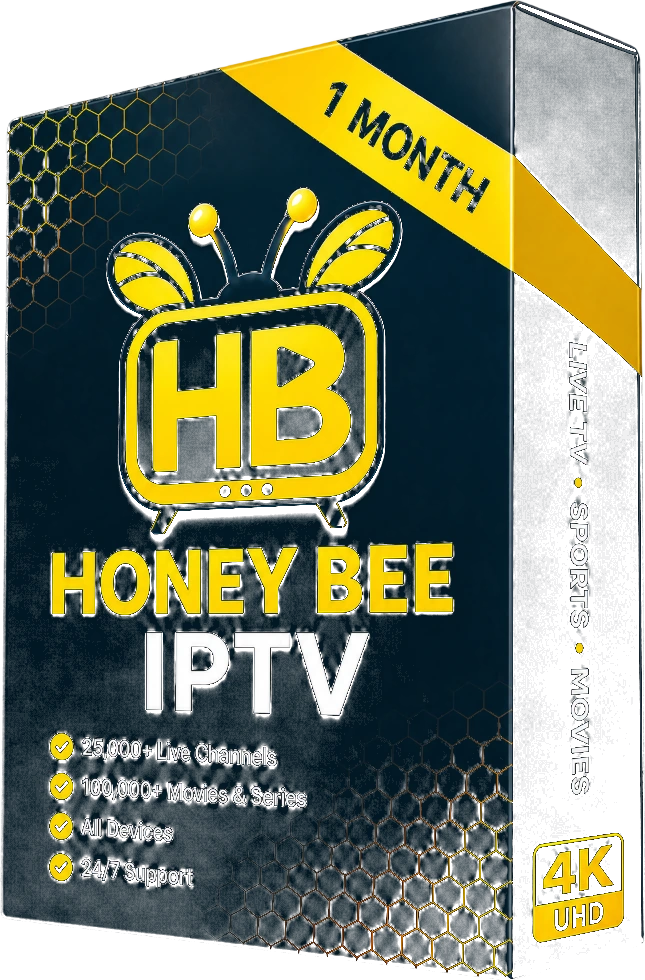 Honey Bee IPTV 1 Month Official 3D Package