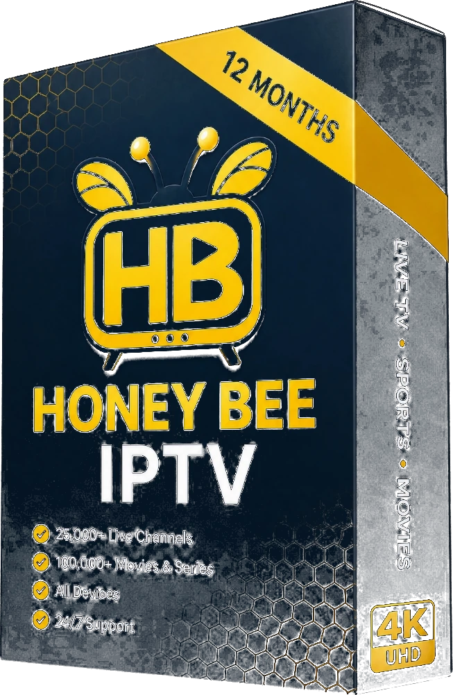 Honey Bee IPTV 12 Months Official 3D Package