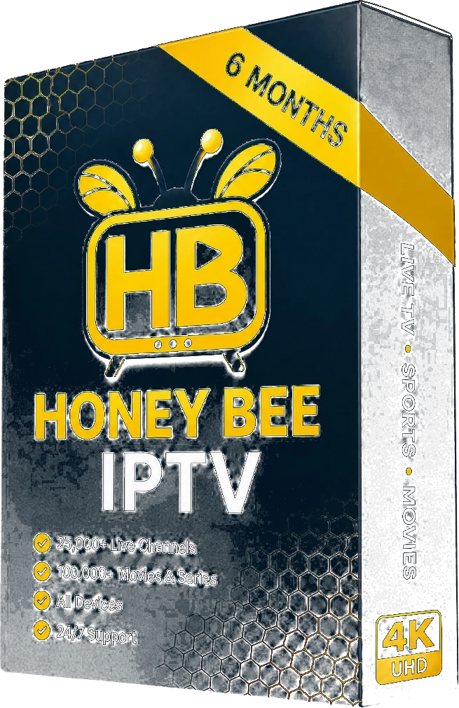 Honey Bee IPTV 6 Months Official 3D Package
